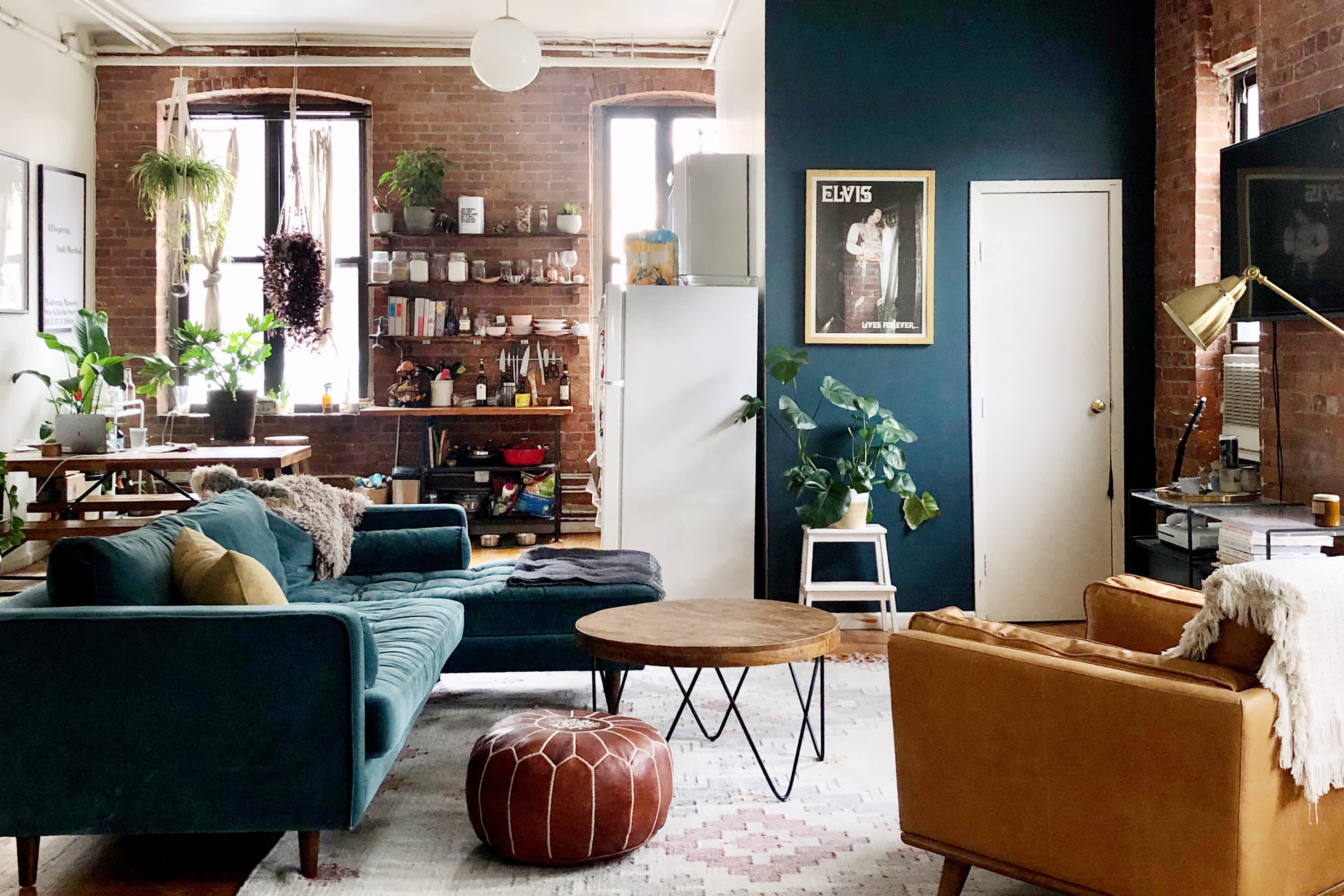 Warm Industrial | Apartment Therapy